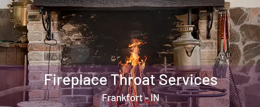  Fireplace Throat Services Frankfort - IN