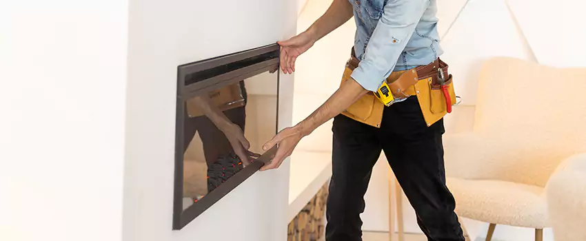 Metal Fireplace Installation in Frankfort, Indiana