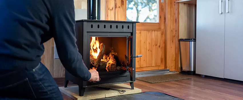 Open Hearth Wood Fireplace Installation in Frankfort, IN