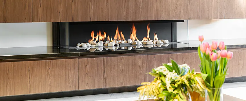 Double-height Fireplace Design Refurbishment in Frankfort, Indiana